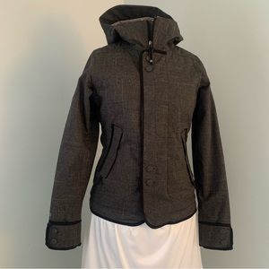 BURTON Dryride Jet Set Snowboard & Ski Women's Coat, Grey, Size Small